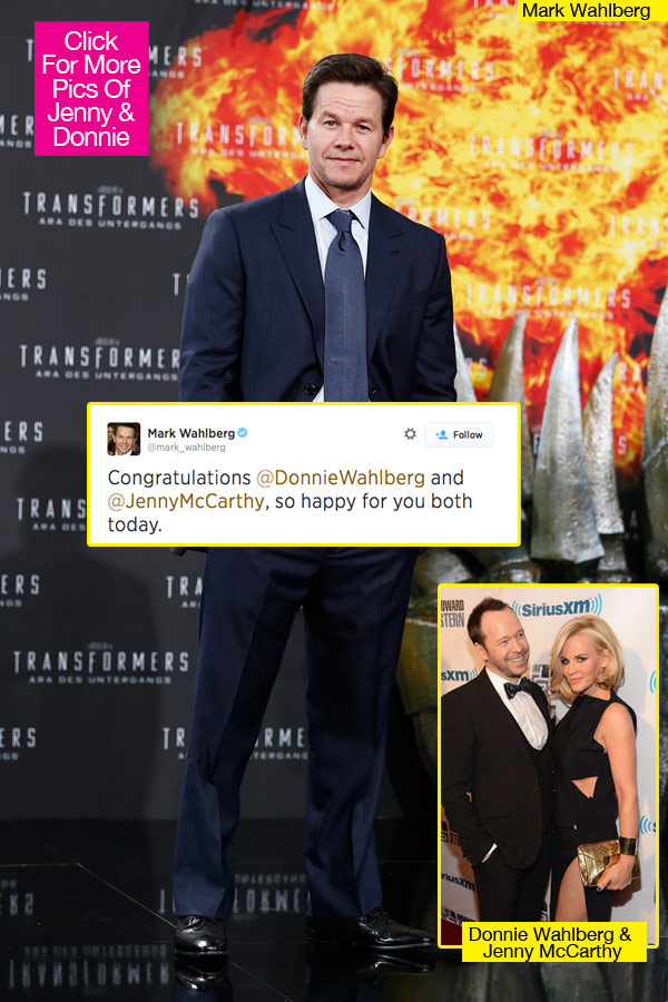 Mark Wahlberg Disses Jenny McCarthy Donnie Wahlberg