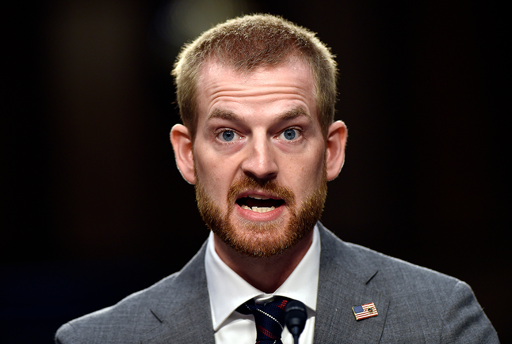 Kent Brantly Ebola survivor Dr. Kent Brantly, former Medical Director of Samaritan's Purse Ebola Care Center in Monrovia, Liberia, testifies before the Senate Appropriations Subcommittee on Labor, Health and Human Services, and Education joint hearing, "Ebola in West Africa: A Global Challenge and Public Health Threat," on Capitol Hill in Washington
Congress Ebola, Washington, USA