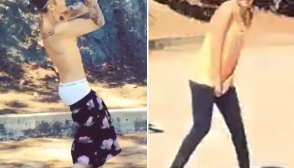 Justin Bieber Singing Video