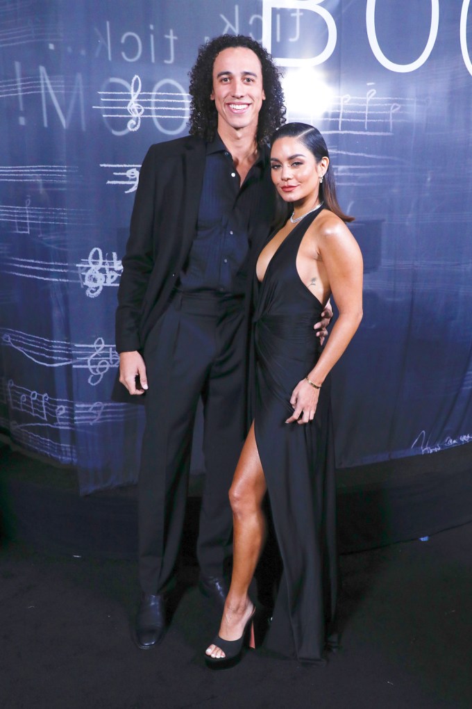 Vanessa Hudgens & Cole Tucker at her film’s premiere