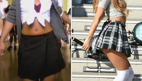Ariana Grande School Girl Outfit