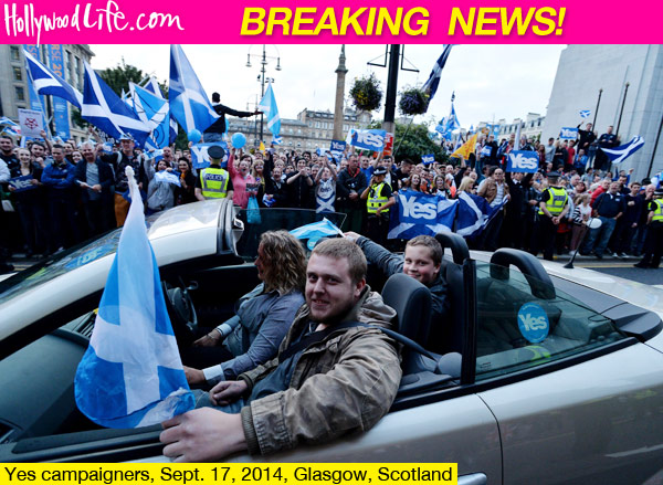 Scotland Independence Vote Results
