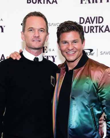 Neil Patrick Harris and David Burtka
'Life is A Party Cookbook' by David Burtka launch, New York, USA - 15 Apr 2019