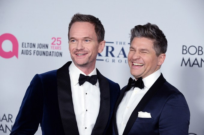 Neil and David attend the Elton John Aids Foundation Fall Gala