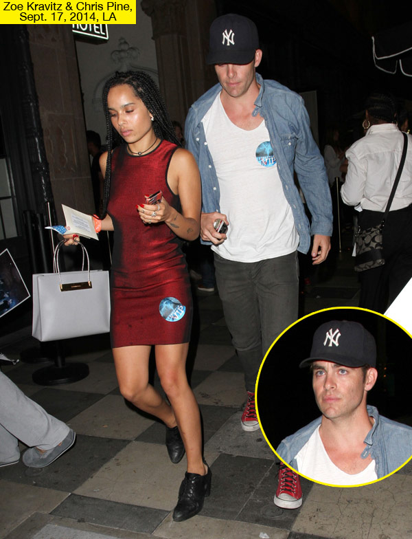 Zoe Kravitz Chris Pine Dating