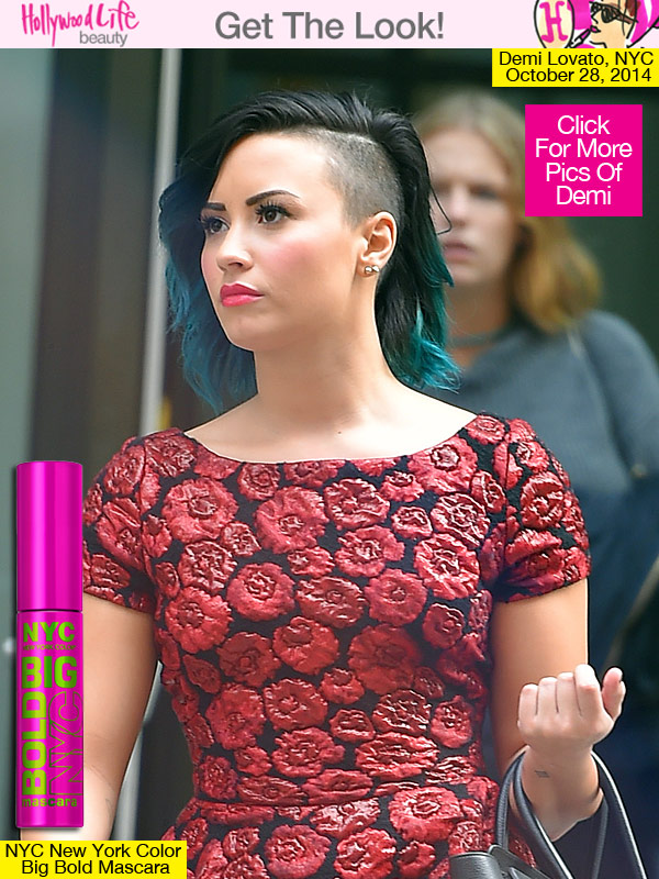Demi Lovato Makeup NYC