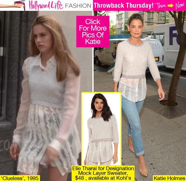 Katie Holmes Clueless Sweater