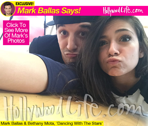 DWTS Bethany Mota Mark Ballas