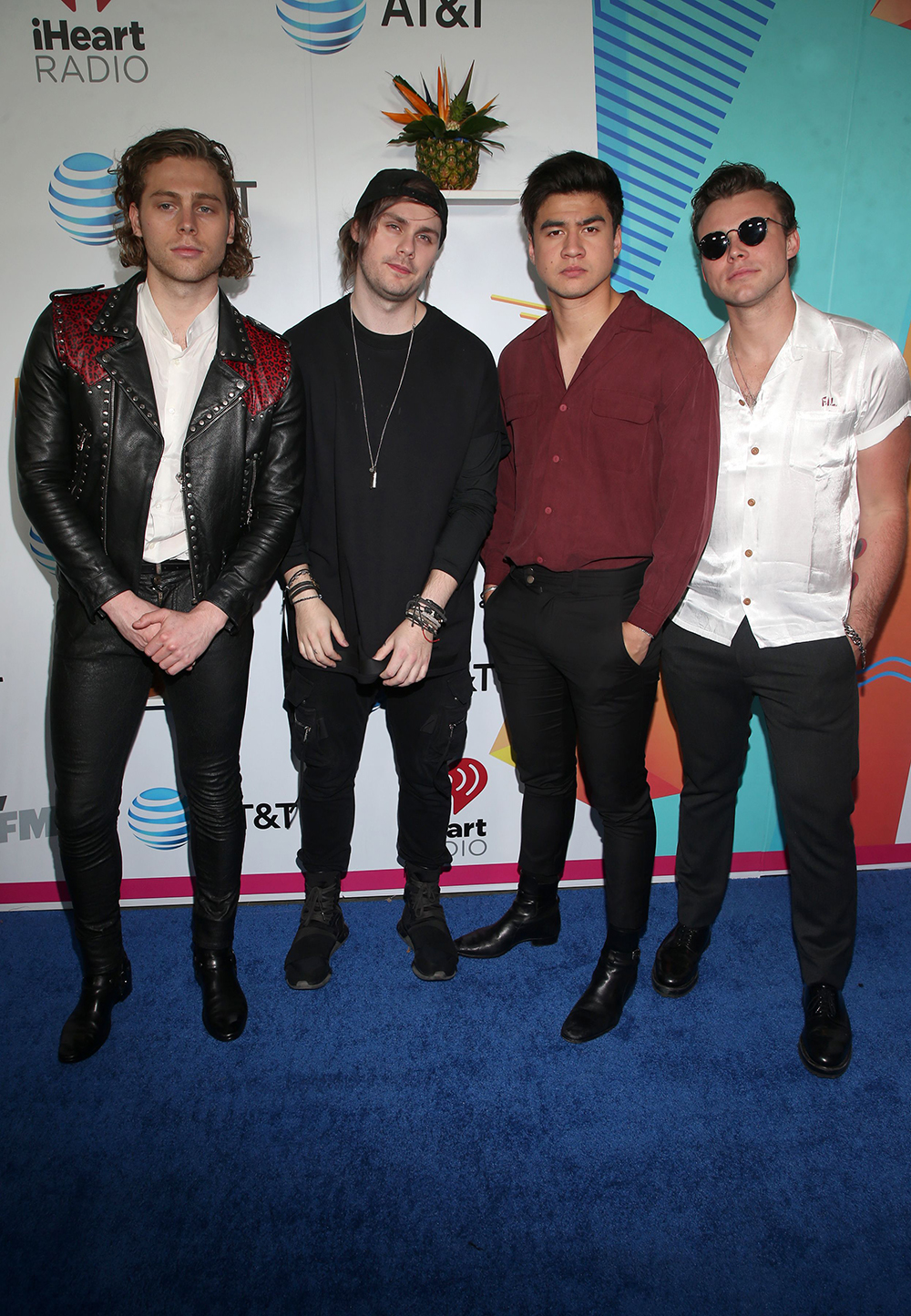 Ashton Irwin, Michael Clifford, Calum Hood, Luke Hemmings, 5 Seconds of Summer
iHeartRadio Wango Tango, Los Angeles, USA - 02 Jun 2018