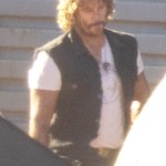 Atlanta, GA  - *EXCLUSIVE*  - Chris Pratt gets into character while filming on location for  'The Electric State' in Atlanta, GA

Pictured: Chris Pratt

BACKGRID USA 10 JANUARY 2023 

USA: +1 310 798 9111 / usasales@backgrid.com

UK: +44 208 344 2007 / uksales@backgrid.com

*UK Clients - Pictures Containing Children
Please Pixelate Face Prior To Publication*