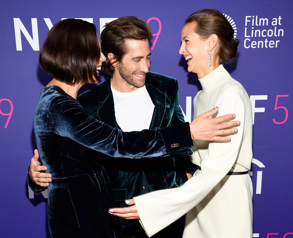 Jake Gyllenhaal Jeanne Cadieu Red Carpet Debut SS