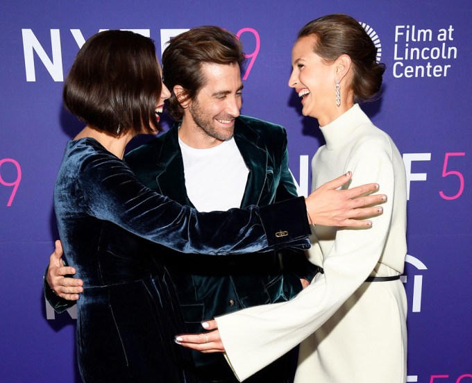 Jake & Maggie Gyllenhaal and Jeanne Cadieu