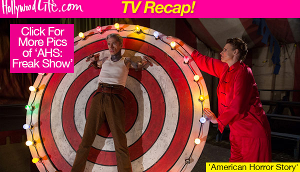 Elsa Stabs Paul American Horror Story Freak Show