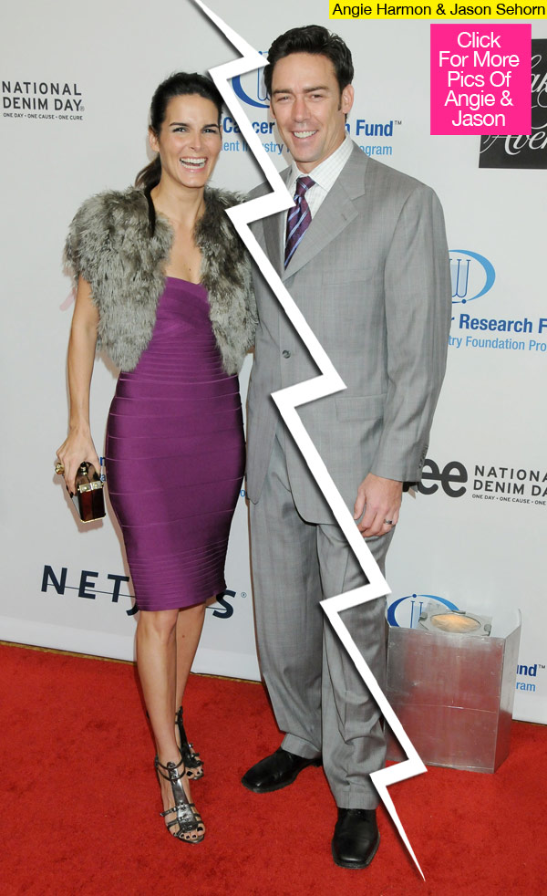 Jason Sehorn Angie Harmon Split