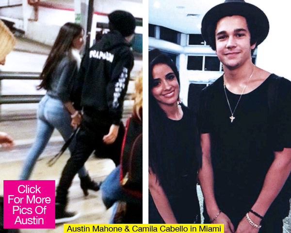 Austin Mahone Camila Cabello PDA