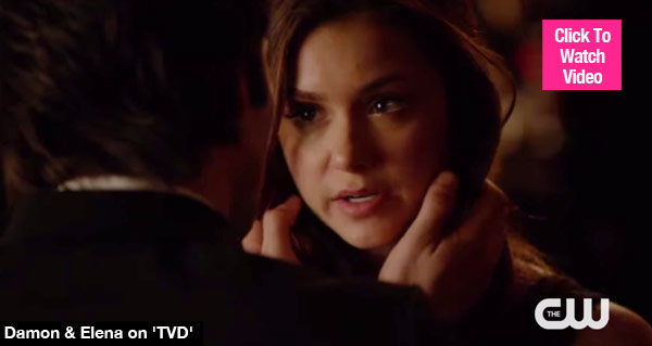 Vampire Diaries Damon Elena Hold Hands