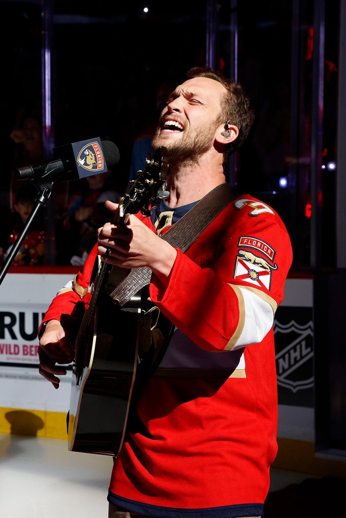 Phillip Phillips Performs At The 2023 Stanley Cup Final – Game Three