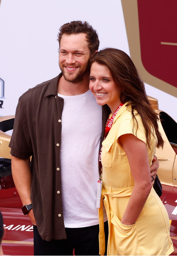 Phillip Phillips And Hannah Blackwell At NTT IndyCar Series 108th Running of the Indianapolis 500