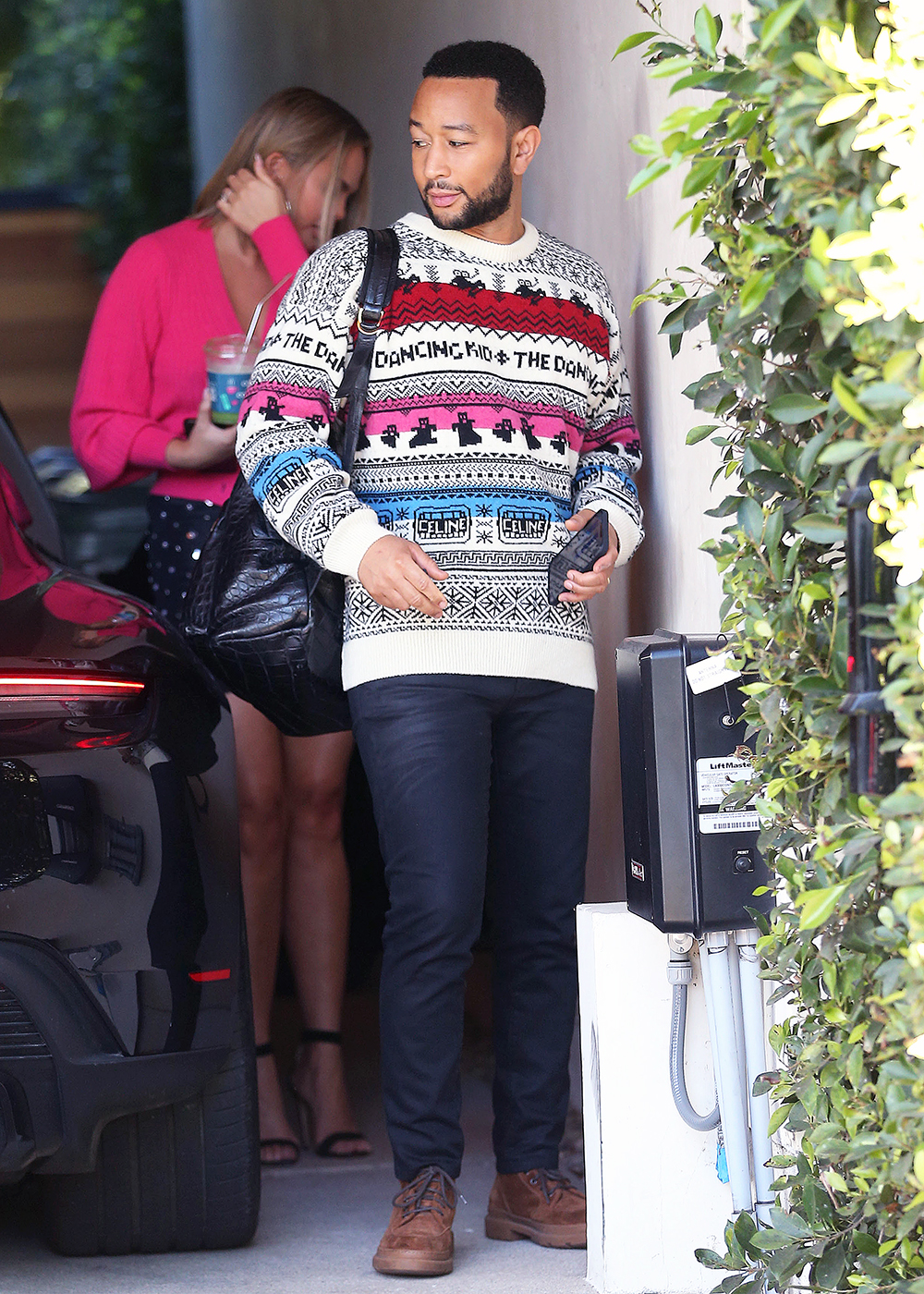 Chrissy Tiegen, John Legend out and about in West Hollywood