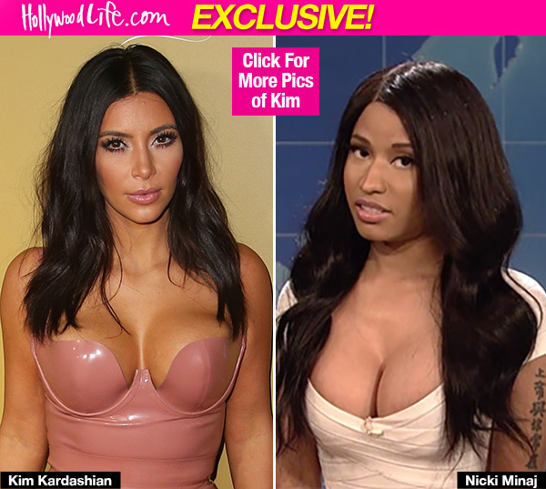 Kim Kardashian Nicki Minaj Saturday Night Live