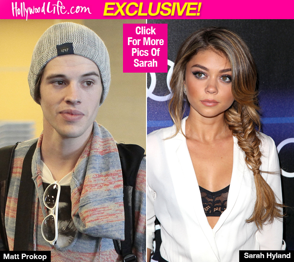 Sarah Hyland Matt Prokop Restraining Order