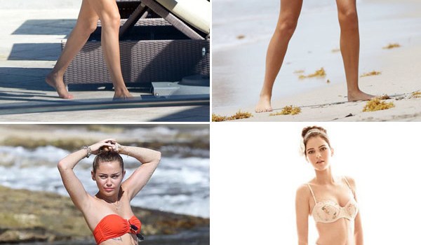 Celebrities in bikinis