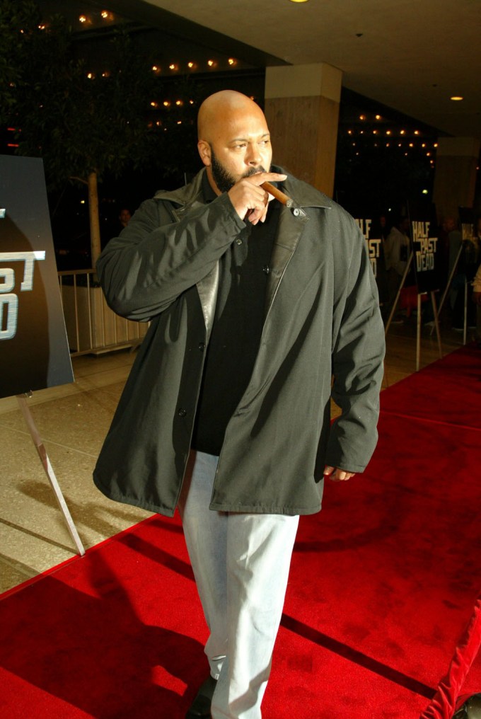 Suge Knight at the ‘Half Past Dead’ film premiere