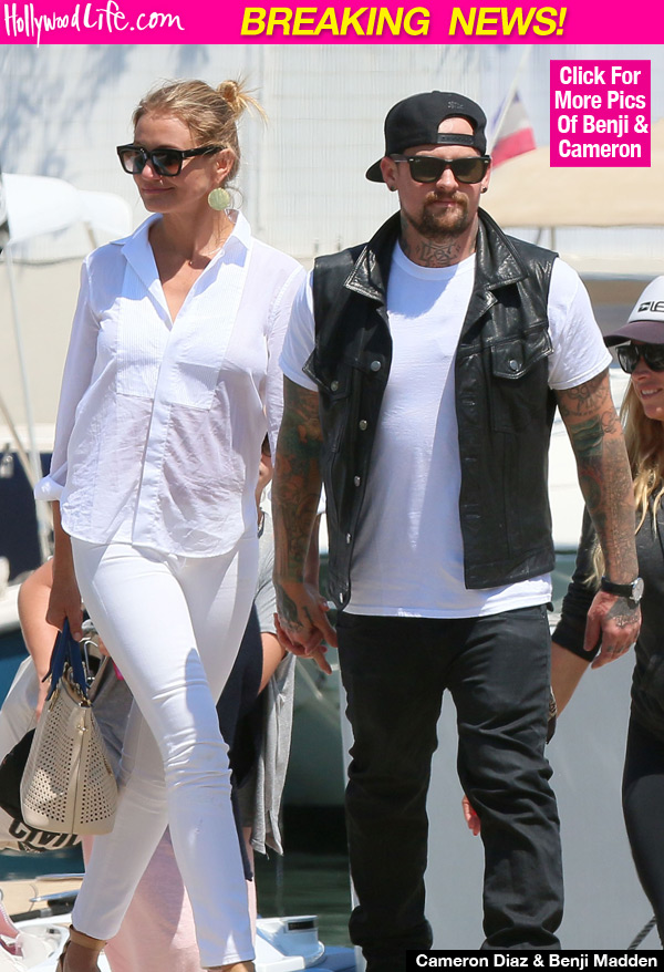 Benji Madden Cameron Diaz Married