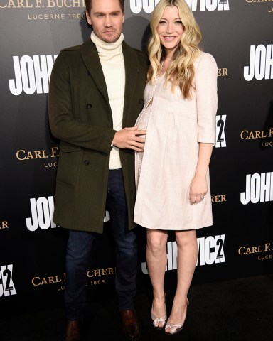 Actor Chad Michael Murray poses with his wife Sarah Roemer at the premiere of the film "John Wick: Chapter 2," at ArcLight Cinemas, in Los Angeles
LA Premiere of "John Wick: Chapter 2" - Arrivals, Los Angeles, USA - 30 Jan 2017