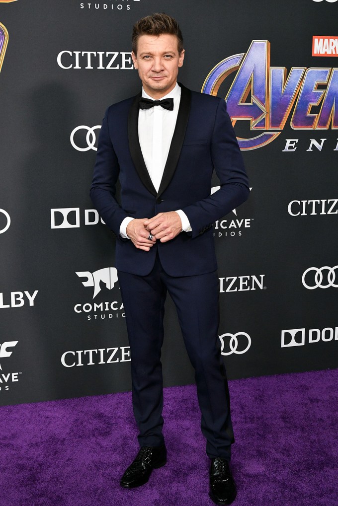 Jeremy Renner at the Premiere of ‘Avengers: Endgame’