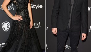 Nina Dobrev Chris Wood Golden Globes