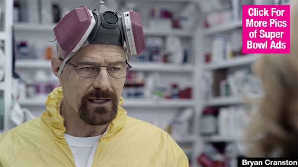 Walter White Super Bowl Commercial