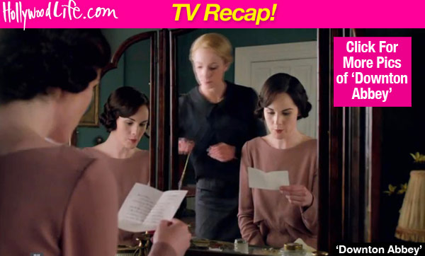 downton abbey recap season 5 episode 6