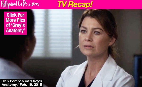 Grey's Anatomy Meredith Cheats Derek