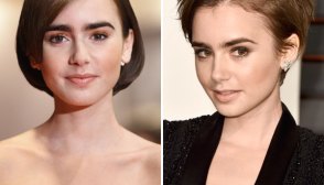 Lily Collins Haircut