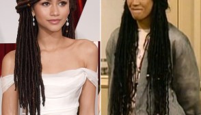 Zendaya Coleman Dreads Oscars