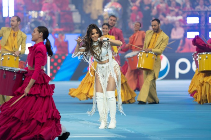 Camila Cabello Performs At The UEFA Champions League Final