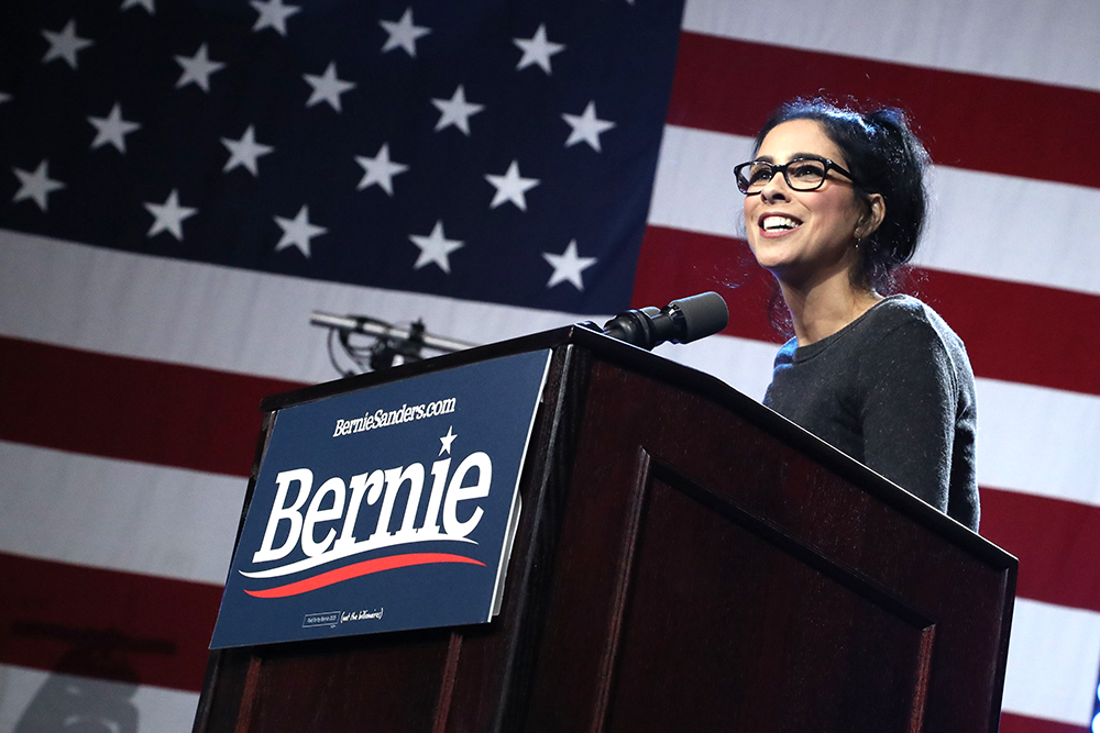 Bernie Sanders, US Presidential Election Campaigning, Los Angeles Convention Center, USA - 01 Mar 2020