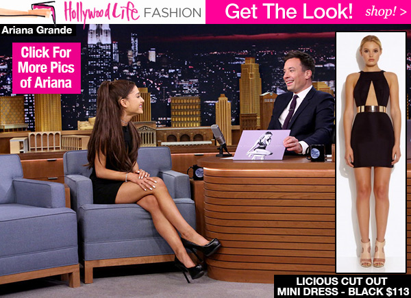 Ariana Grande Tonight Show Outfit