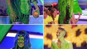 Kids Choice Awards Celebrities Slimed