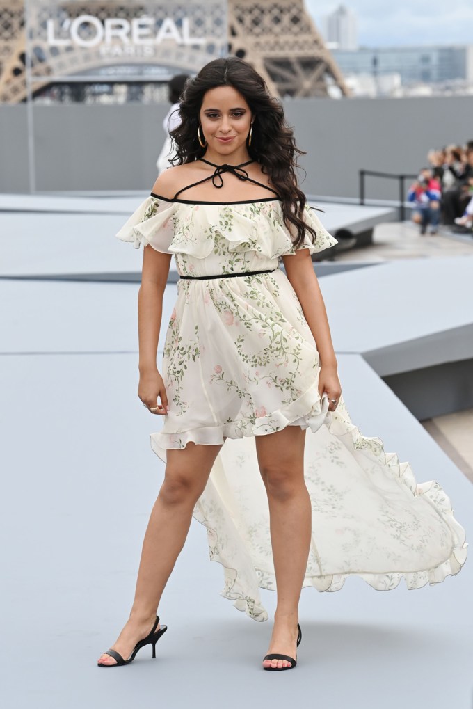 Camila Cabello at the L’Oreal Paris show