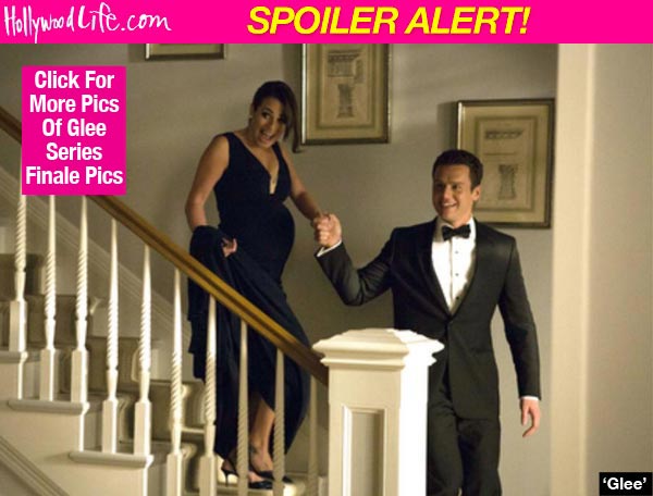 Glee Series Finale Rachel Pregnant