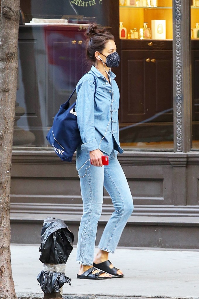 Katie Holmes in NYC