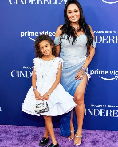 Nia Guzman and Royalty Brown
'Cinderella' film premiere, Arrivals, Los Angeles, USA - 30 Aug 2021