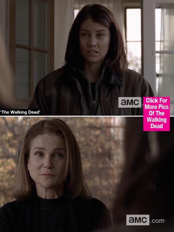 The Walking Dead Finale Maggie Confronts Deanna