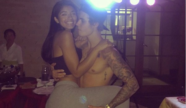 Yovanna Ventura Justin Bieber PDA Birthday Party