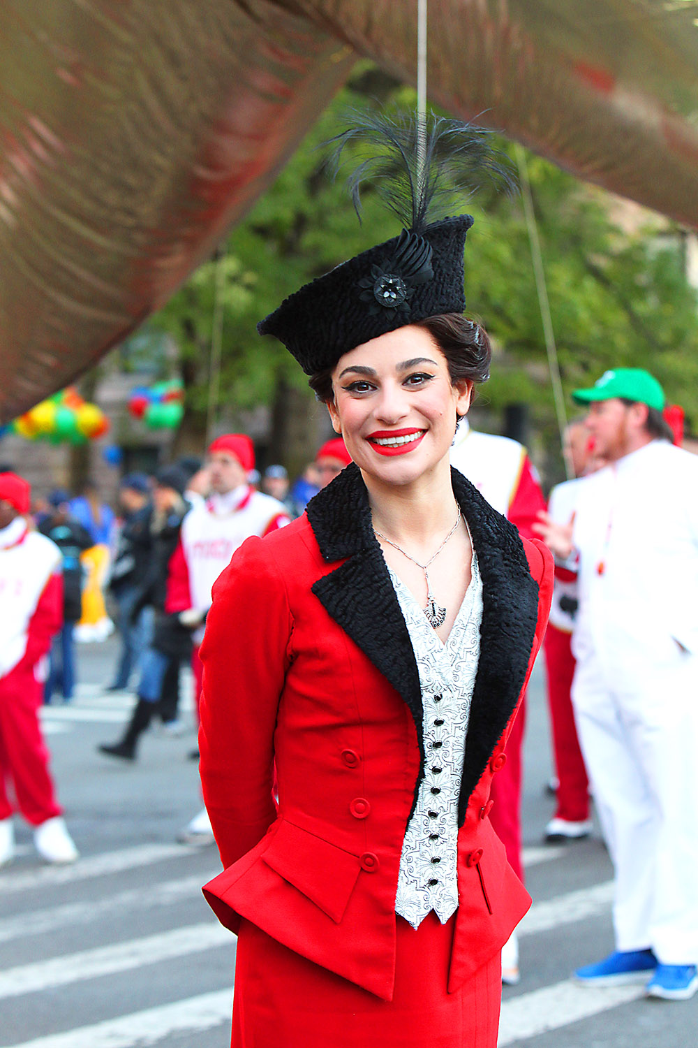 Lea Michele performs "Don't Rain on My Parade" from her Broadway Show "Funny Girl" at the Macy's Thanksgiving Day Parade on NYC's Upper West Side.

Pictured: Lea Michele
Ref: SPL5505660 241122 NON-EXCLUSIVE
Picture by: Jennifer Mitchell / SplashNews.com

Splash News and Pictures
USA: +1 310-525-5808
London: +44 (0)20 8126 1009
Berlin: +49 175 3764 166
photodesk@splashnews.com

World Rights