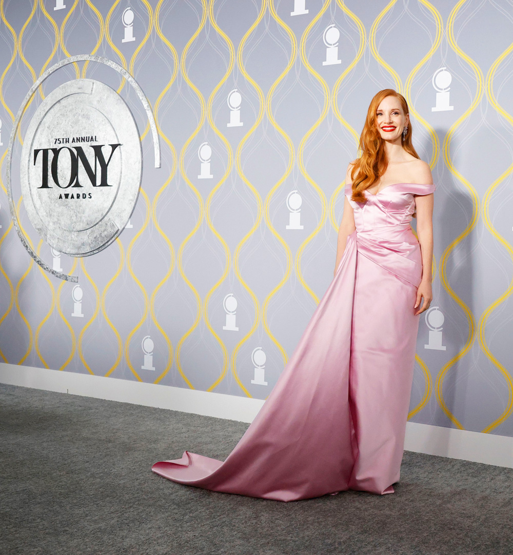 Caption Correction
Mandatory Credit: Photo by Jason Szenes/EPA-EFE/Shutterstock (12983538ak)
Jessica Chastain attends the 75th Annual Tony Awards at Radio City Music Hall in New York, New York, USA, 12 June 2022. The annual awards honor excellence in the Broadway theatre.
The 75th Annual Tony Awards at Radio City Music Hall in New York, USA - 12 Jun 2022
Caption Correction - Changing byline to Jason Szenes/EPA-EFE