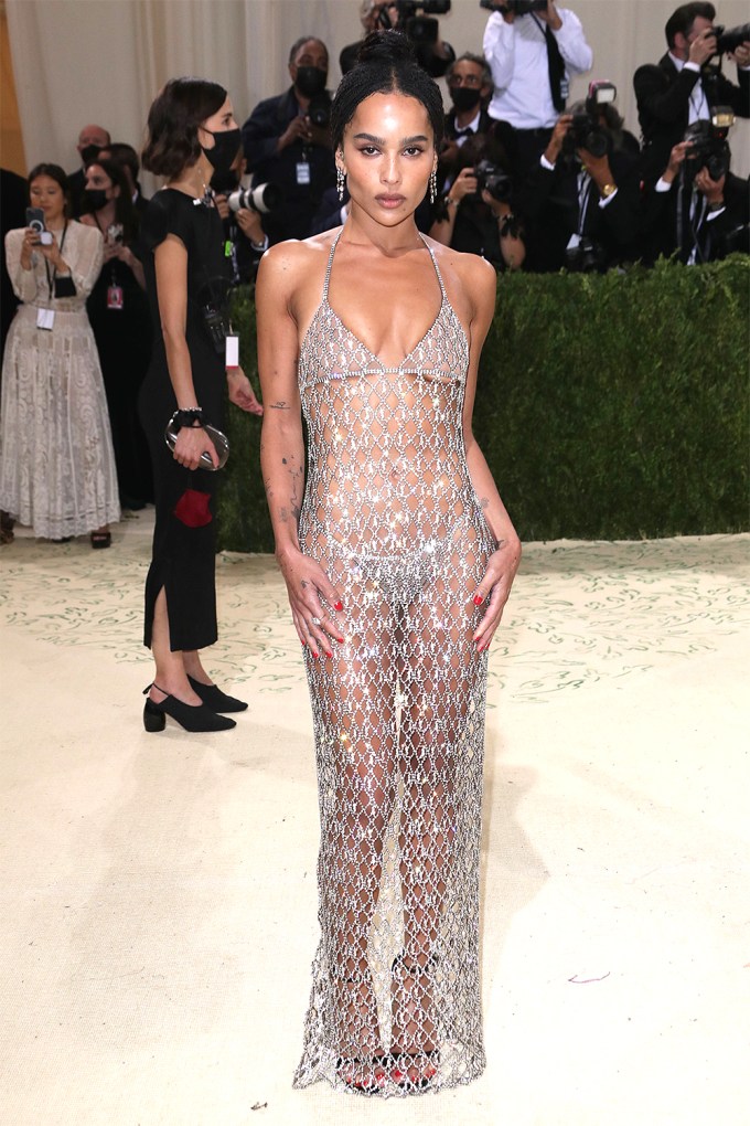 Zoe Kravitz at the 2021 Met Gala