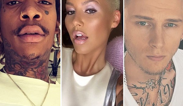 amber rose wiz khalifa back on